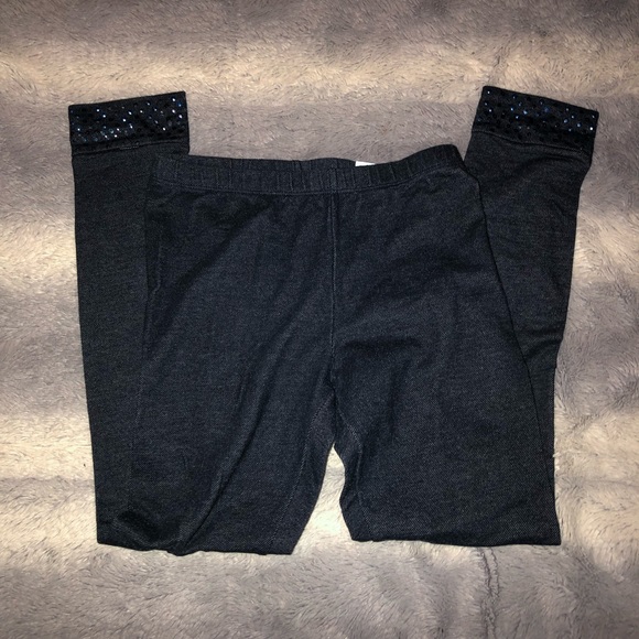 🌟 BUNDLE ONLY black leggings for girls size 14 - Picture 3 of 5